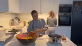 Kartoffeln schälen und Diskus…