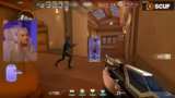 Valorant Gameplay und Chat-In…