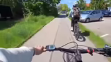 Fahrradtour, Windgeräusche un…