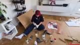 Kreativsession mit Farbexperimenten
