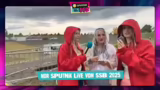 Regencape gegen Dino