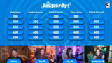 Jeopardy-Spielrunde: Politik,…