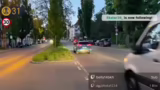 Zuschauer-Ziel und Blitzer-St…