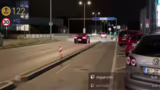 Dunkler Kombi und Raidvorbere…