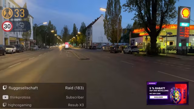 Blitzpatrouille bei Sonnenuntergang erfolgreich absolviert
