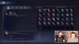 Charakterauswahl und Overlay-…