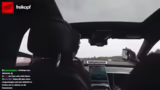 Fahrt mit der S-Klasse auf de…