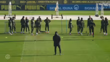 Live: Abschlusstraining vor BVB - Sport…