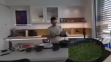 Zubereitung der Quiche-Füllun…