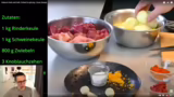 Gulasch-Stream-Start und Reze…
