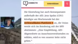 Kritik an unterschiedlicher B…