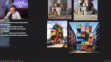 Container-Fassade und dystopi…