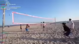 Strandbesuch, Volleyballspiel…