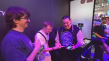 GAMESCOM IRL VON SAMSUNG MIT @Rumathra