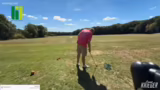 Testen verschiedener Golfschl…