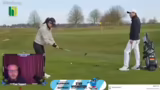 Golf-Match gegen Profispieler…