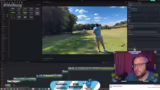 Begrüßung und Golfplatz-Impre…