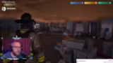 Bürobrand in Downtown und Eva…