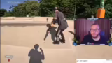 Skatepark-Session und Holy En…