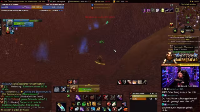 Wow-Spieler erreicht Level-Ziel nach Abenteuern