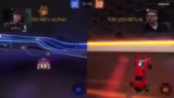 Rocket League mit E-Sportlern…