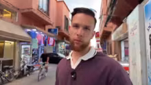 Spontaner Stream aus Marrakesch