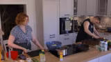 Kochen mit @yvraldis Danach: Der Rückau…