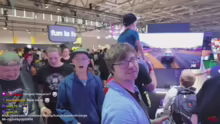 Live auf der Messe, dann zum #PLAYGALAX…