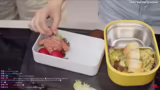Start der Bento-Box-Zubereitu…