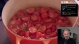 Reaction auf ein Kochvideo un…