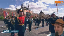 Putin Rede + RU-Militärparade ca. 9 Uhr…