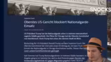 USA: Supreme Court blockiert…