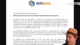 Werteunion und Hans-Georg Maa…