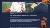 Kritik an ARD-Sommerinterview…