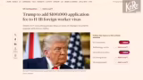 Trumps Visumspolitik und ihre…