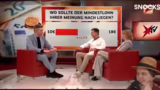 Umfrage zum Mindestlohn und D…
