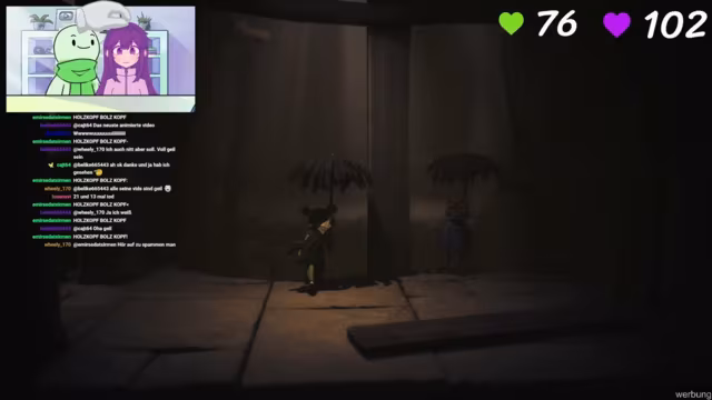 Gruselspiel mit Pulsmessgerät und Partner wurde gespielt