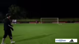 Fußballtraining am späten Abe…