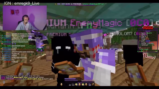 Minecraft-Kämpfe und Clan-Allianzen im Fokus