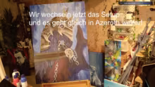 Invincible aus WoW Acryl auf Leinwand 7…