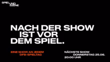 Spiel und Szene ! Pre-Show Deutschland…
