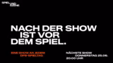 Spiel und Szene ! Pre-Show Deutschland…