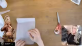 Arbeiten am Cosplay-Oberteil…