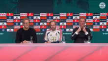 Pressekonferenz nach FC Bayern - 1. FC…