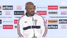 Die Pressekonferenz vor dem Supercup in…