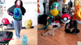 Dekoration mit Ballons und Sc…