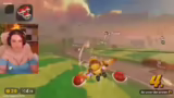 Mario Kart Action mit Zuschau…