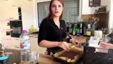 Brownie-Zubereitung und Tatto…
