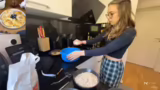 Brownie-Zutaten und Back-Erin…