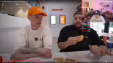 Burger-Verkostung und Pommes-…